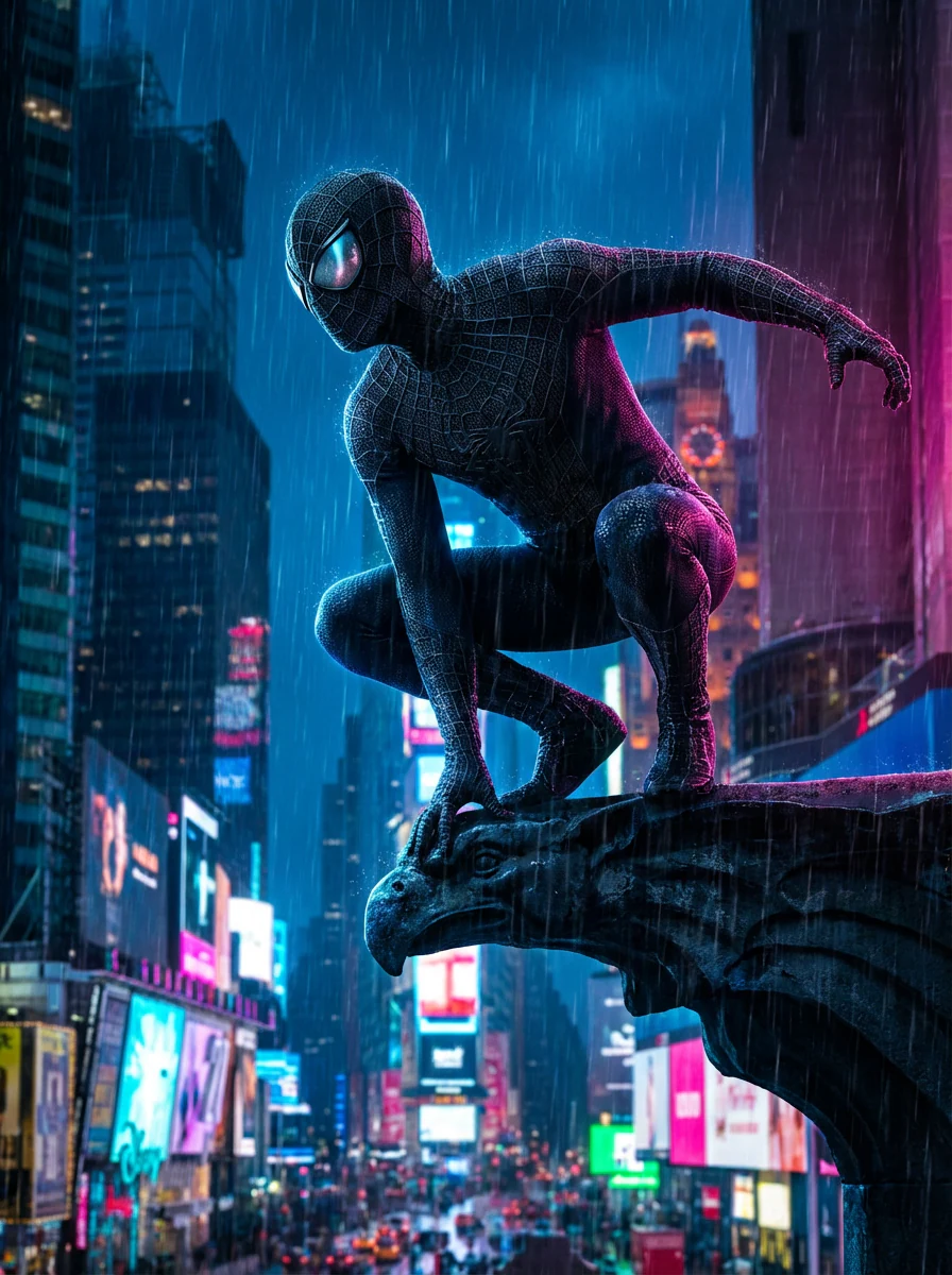 Action-Packed Hero Imagery