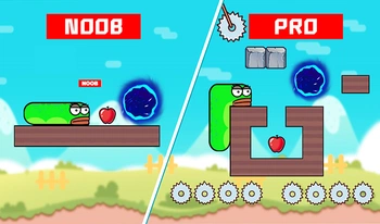 Apple Worm - Snake Puzzle