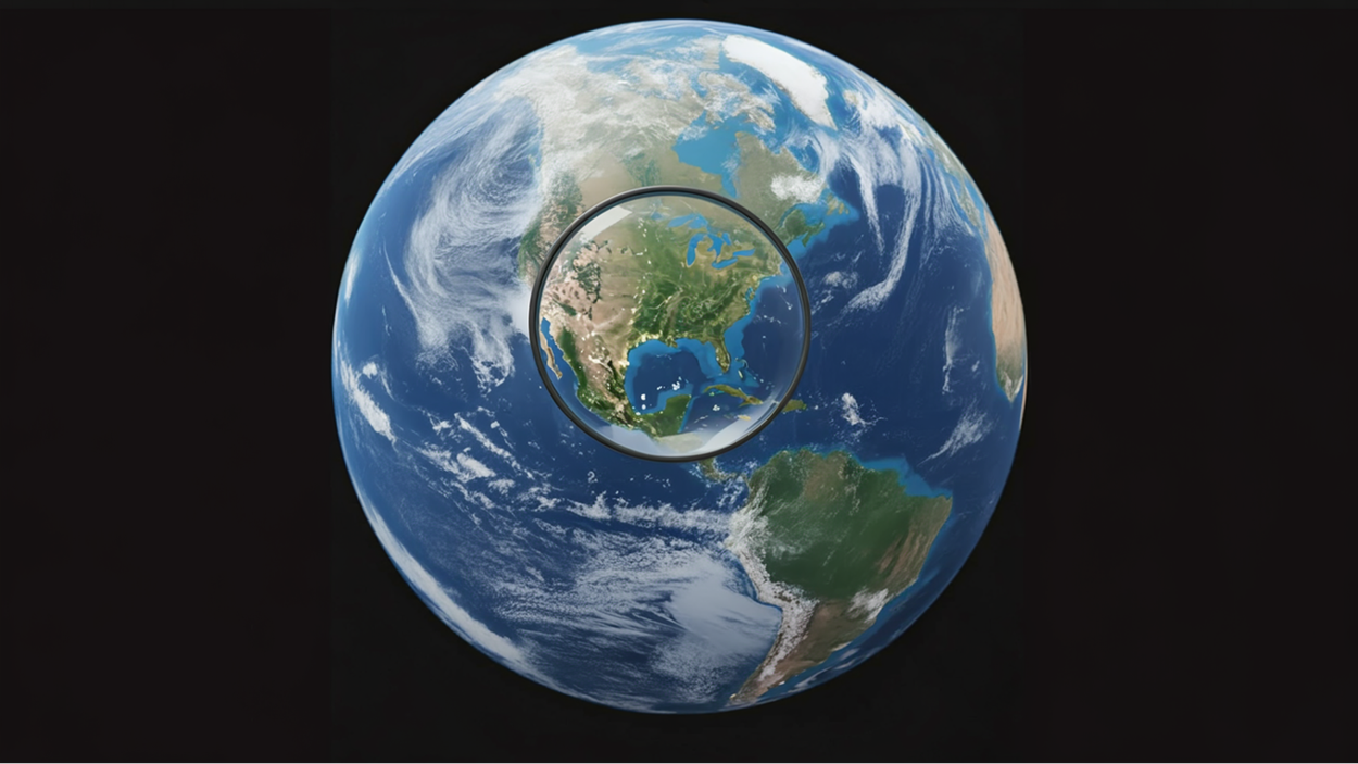 Accurate Earth Perspective Simulation