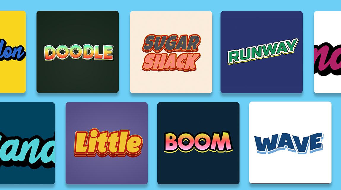 Advanced AI for 3D Text Styling