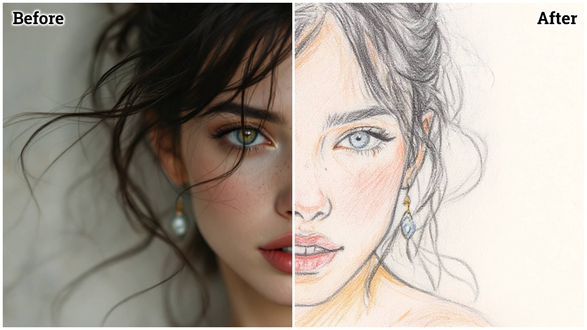 Artistic Portrait Sketches