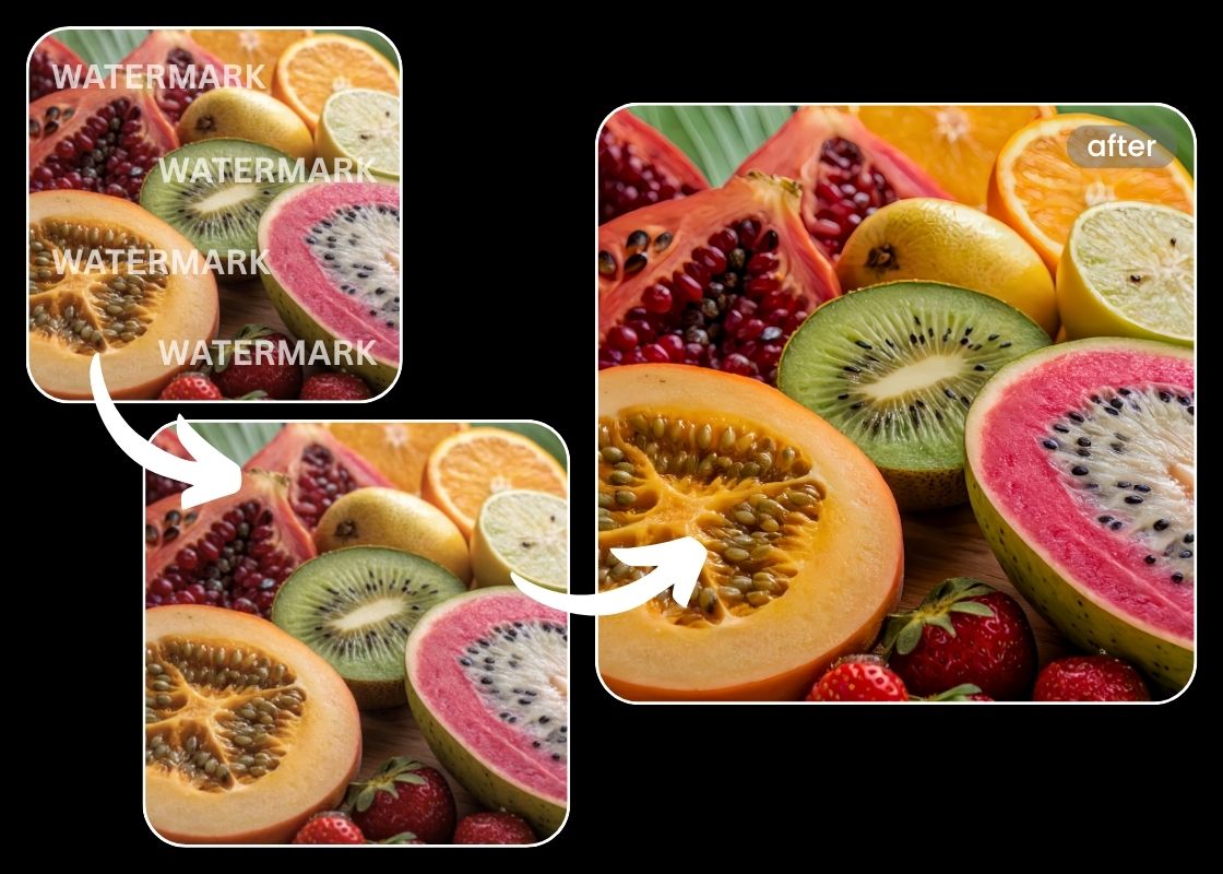 AI-Powered Background Reconstruction