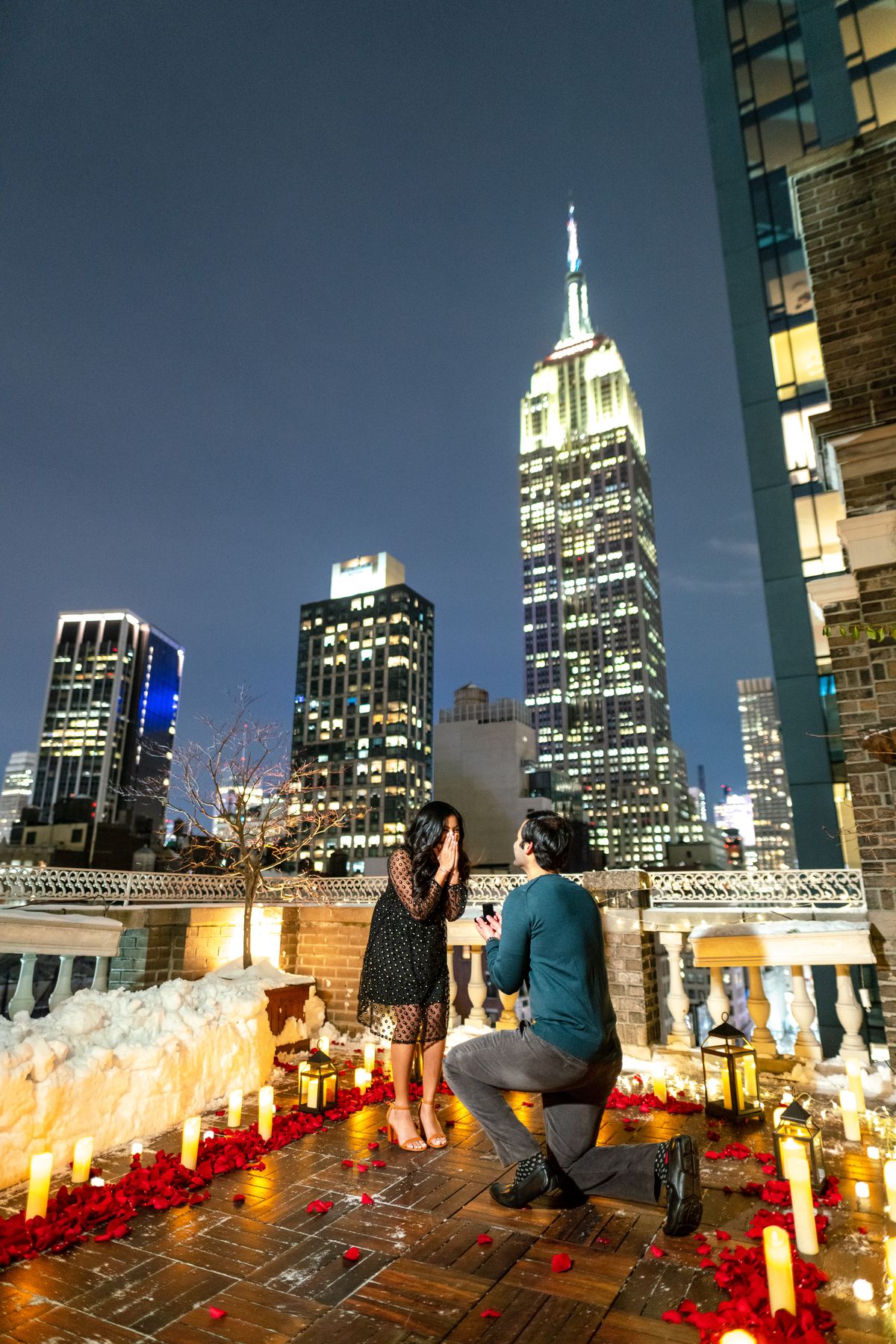 Rooftop Under the Stars