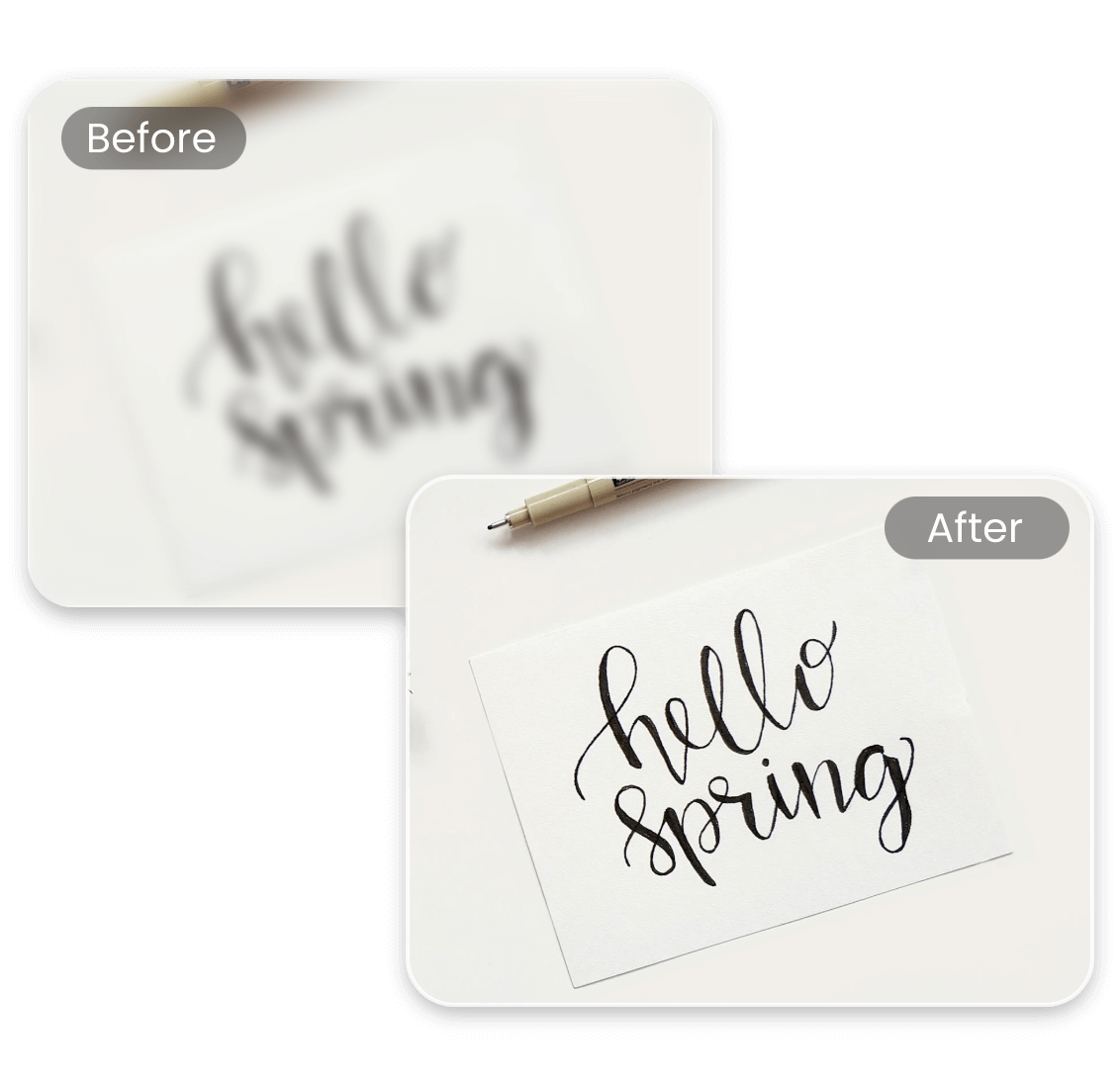 Clarifying Scanned Documents