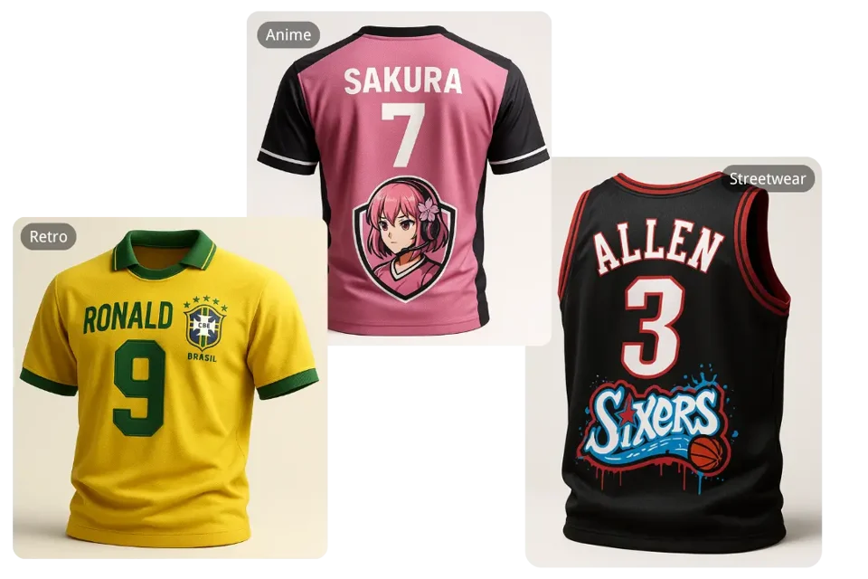 Smart Text-to-Jersey Design