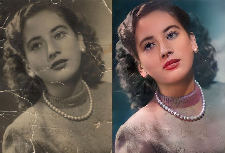 2. Vintage Photo Restoration