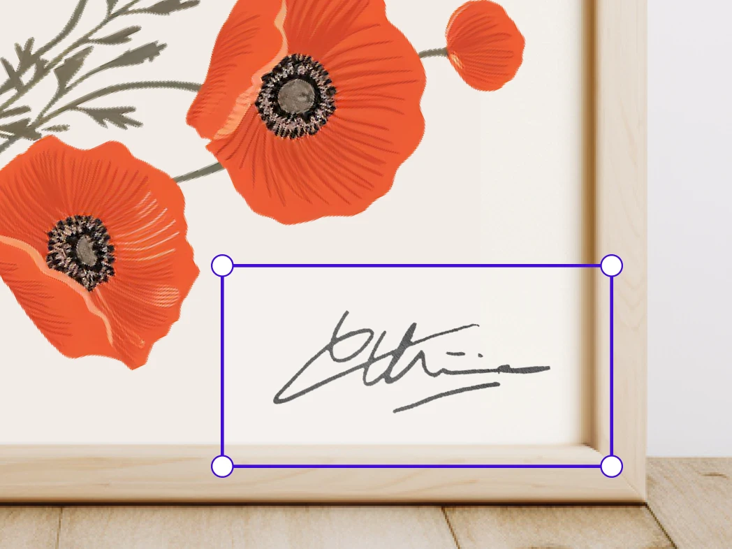 Photographer Work Signature