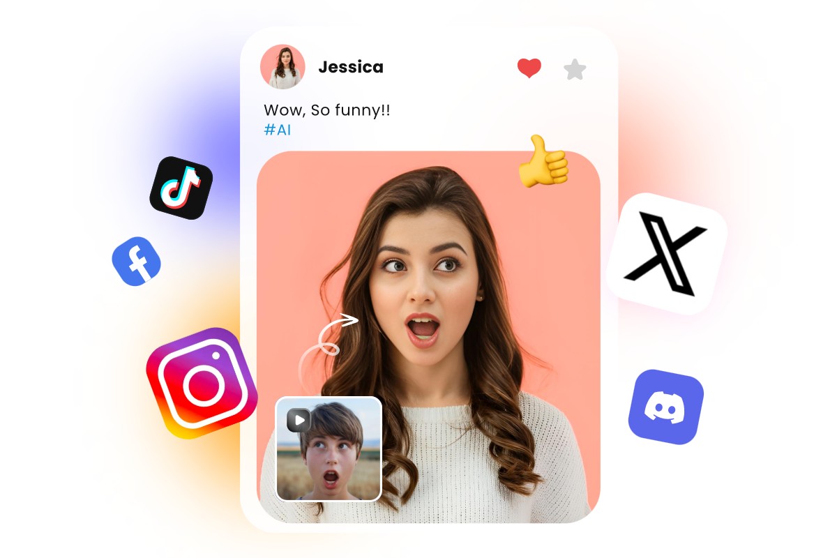 Social Media Ready with Face Dance