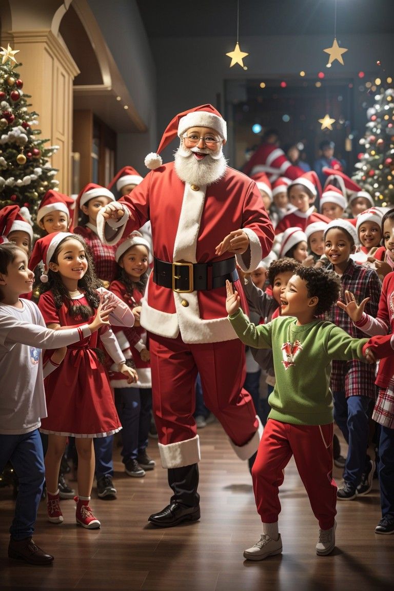 Custom Santa greeting for your partner or family