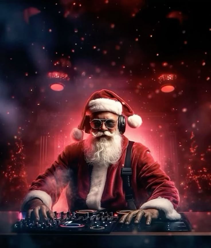 Santa in social media reels