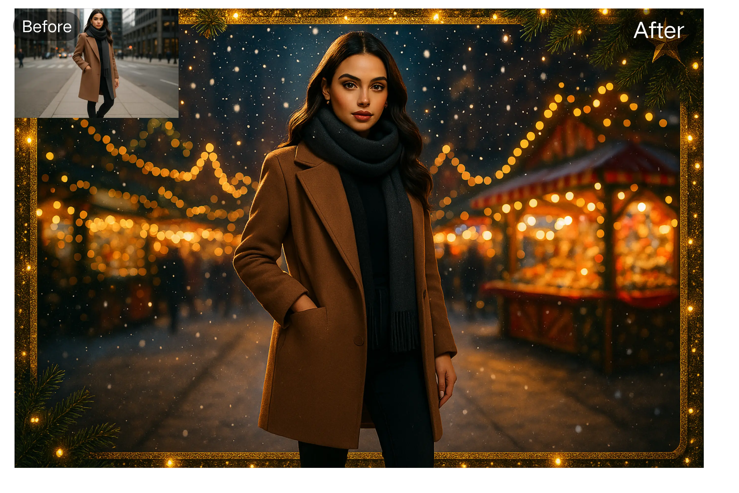 Christmas Frames and Backdrops