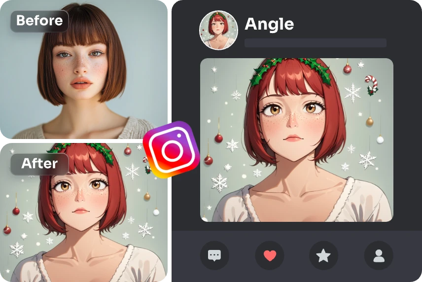 Social Media Holiday Avatars