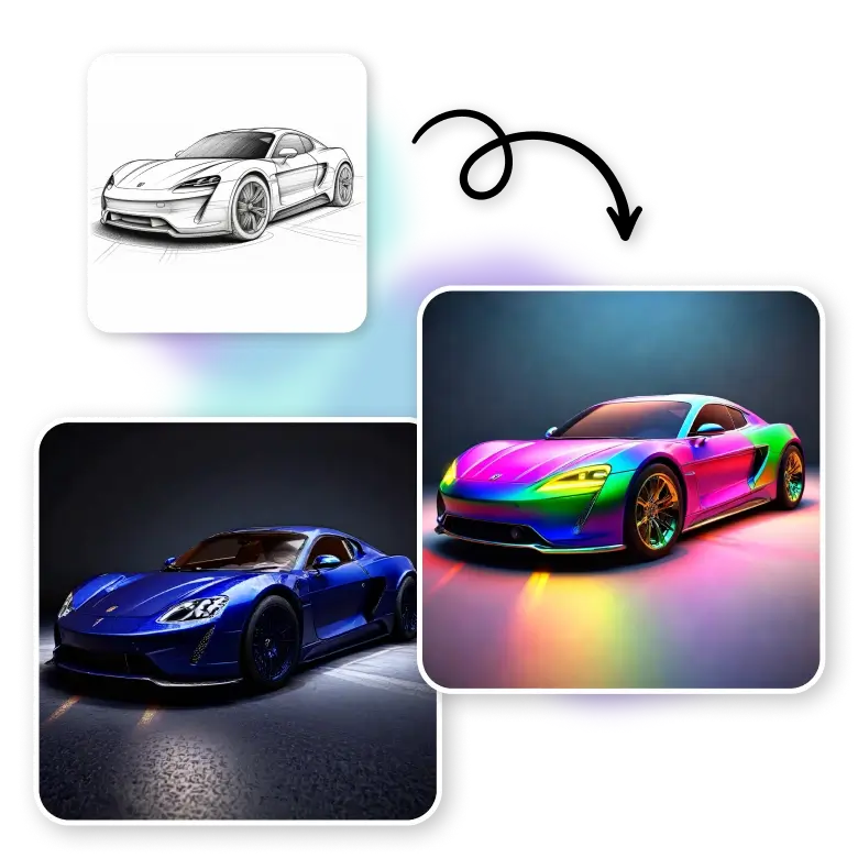 Text & Sketch to 3D Model