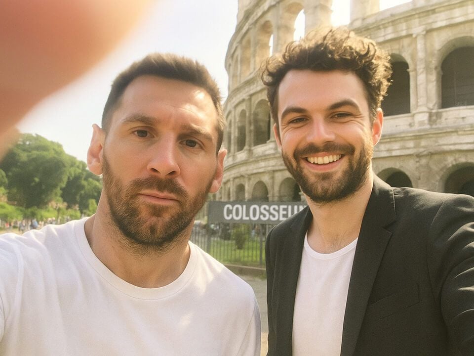 AI Selfie with Celebrities Generator