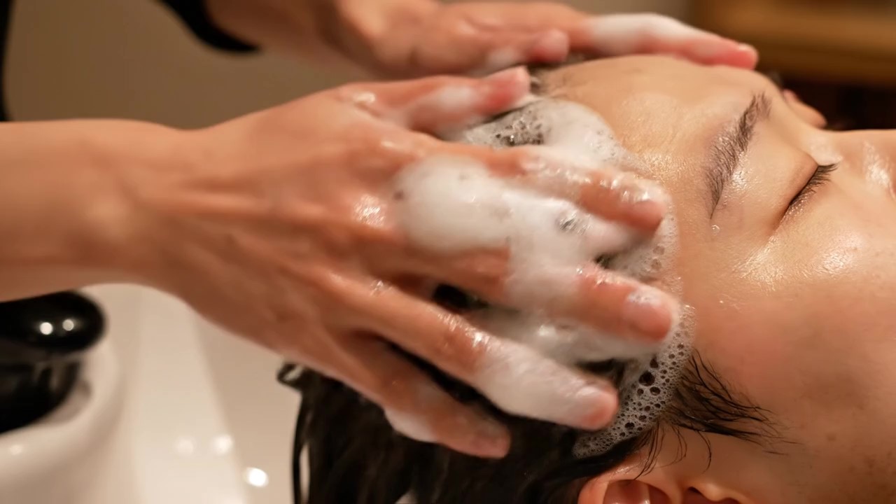 Hair-Washing / Scalp ASMR