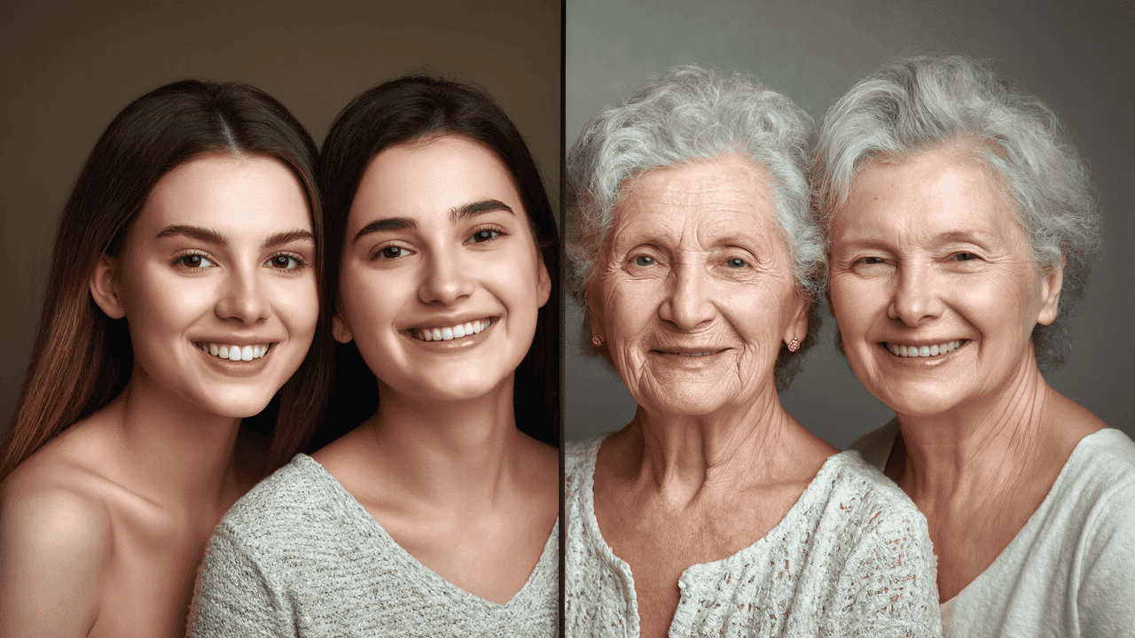 Family & Friends — Then & Later