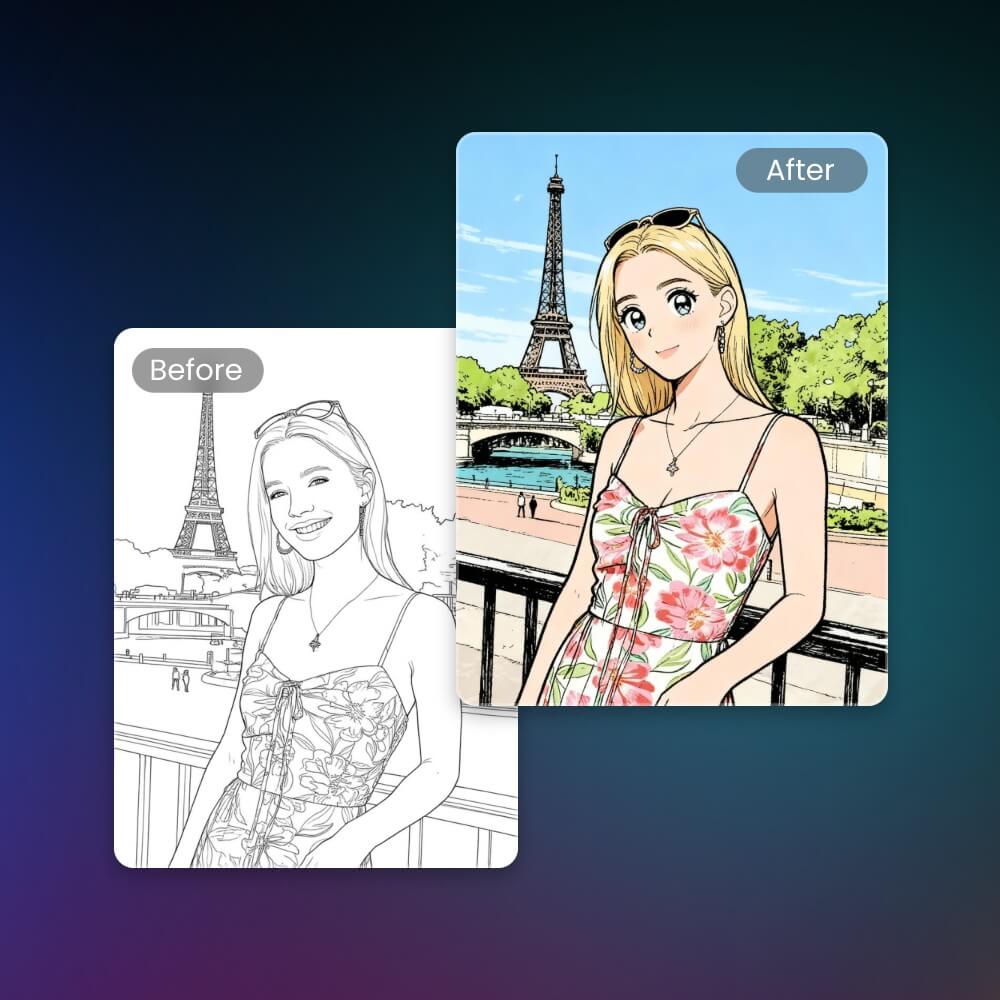 Turn Sketches into Anime Images