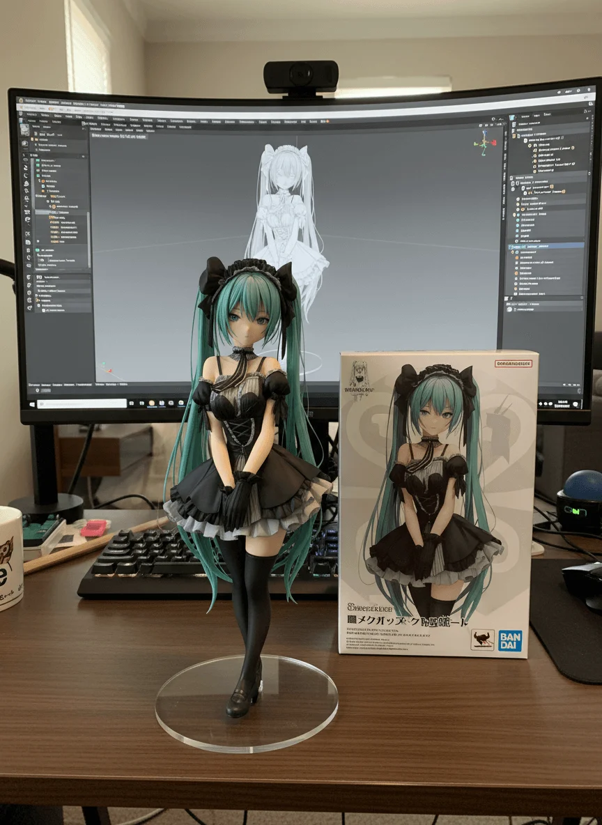 Anime-Style Figure Presentation
