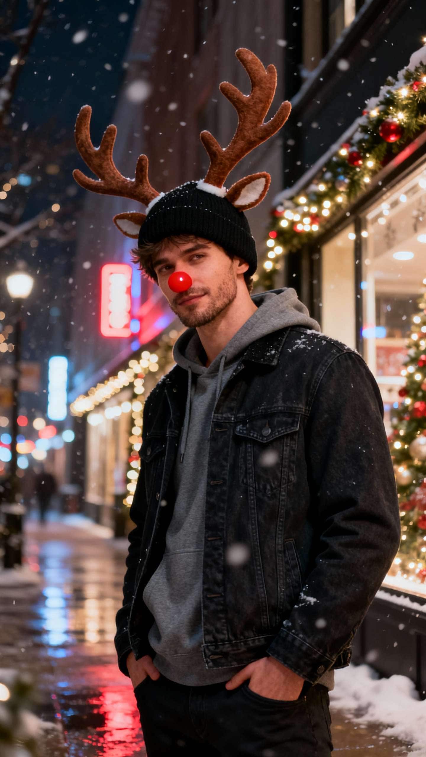 Naturally Integrated Antlers and Costumes