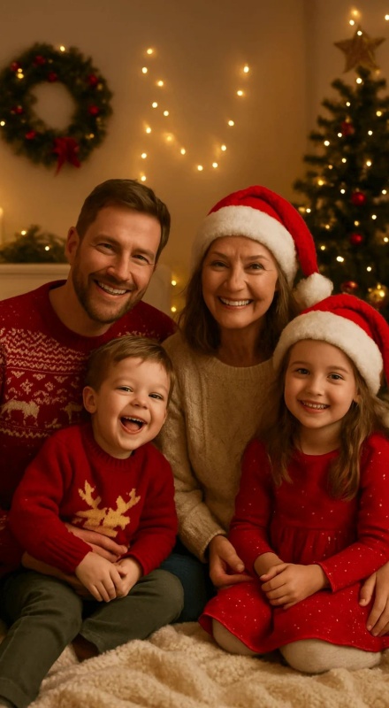 Formal Holiday Portraits