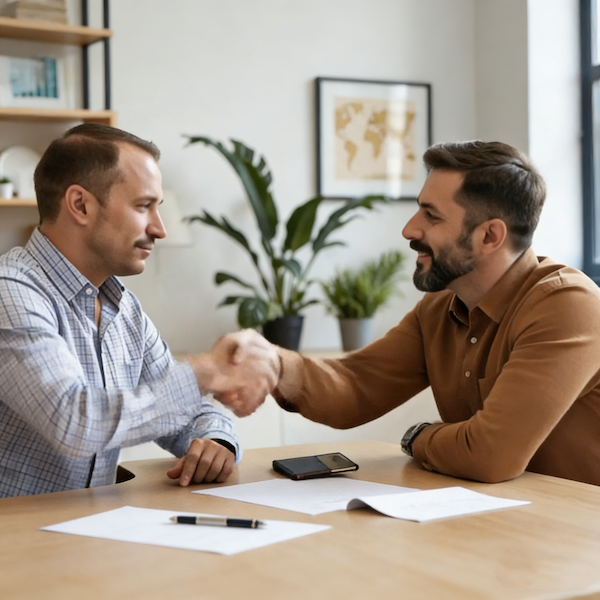 Business Collaboration Handshakes