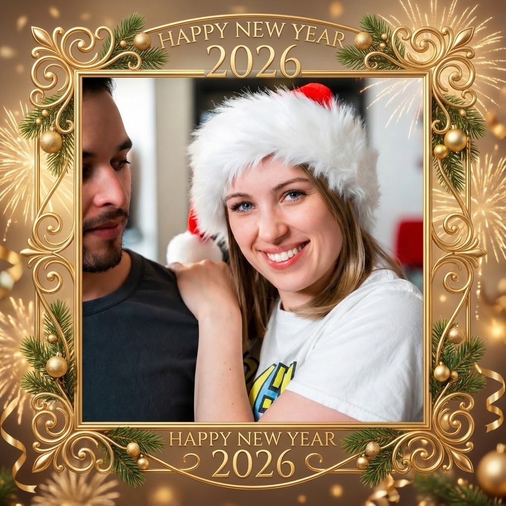 New Year Frame