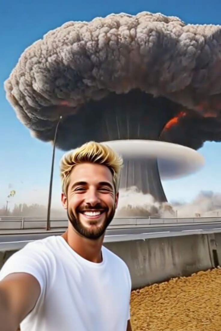 Portrait + Catastrophic Background