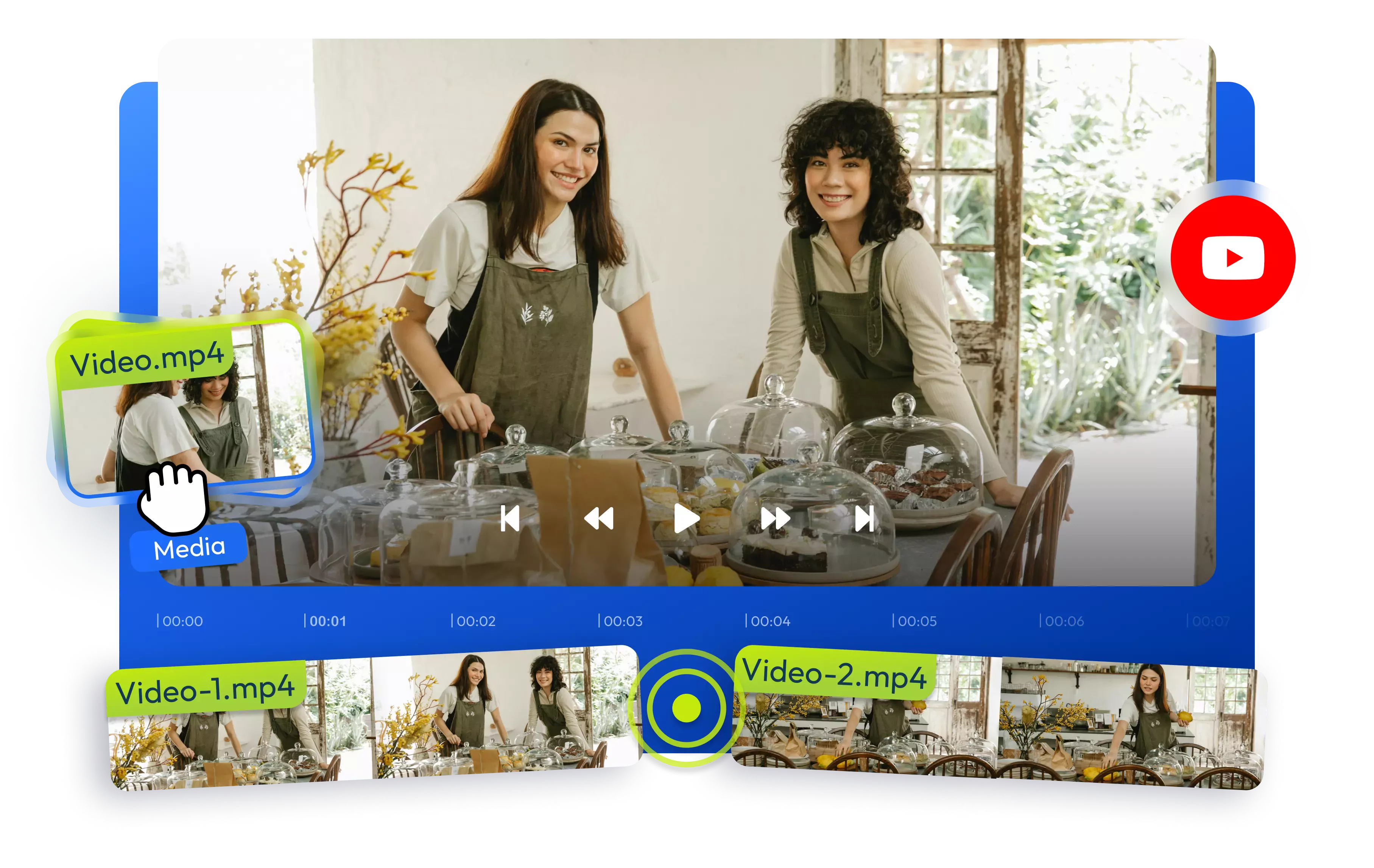 Horizontal Mirror for Clean Symmetry