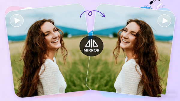 Symmetrical Portrait Mirror