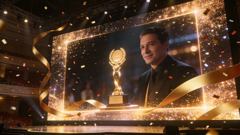 Automatic Subtitle and Award Information Layout