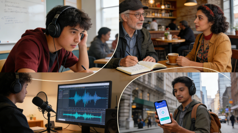 Record or Upload Audio