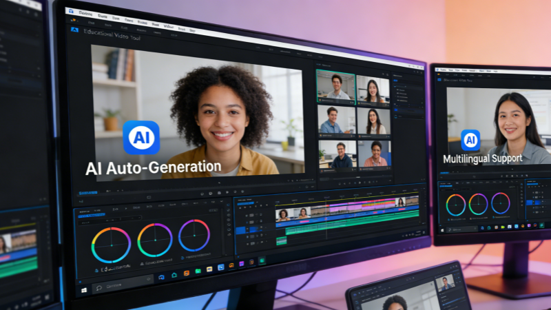 Consistent Course Video Style Output