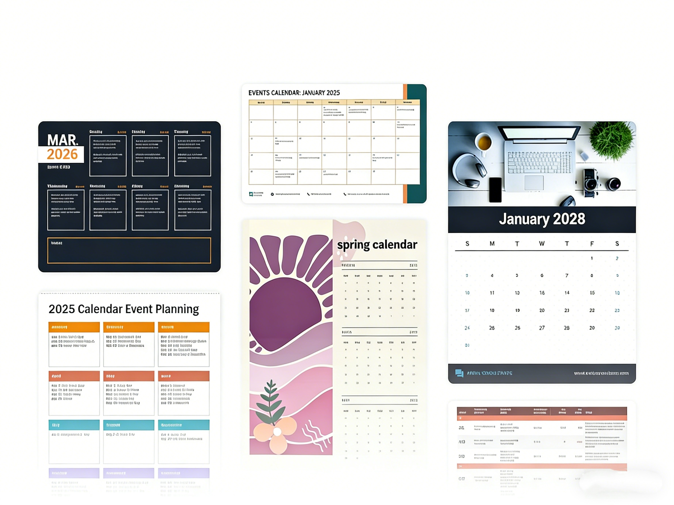 Ready-to-Use Visual Plans
