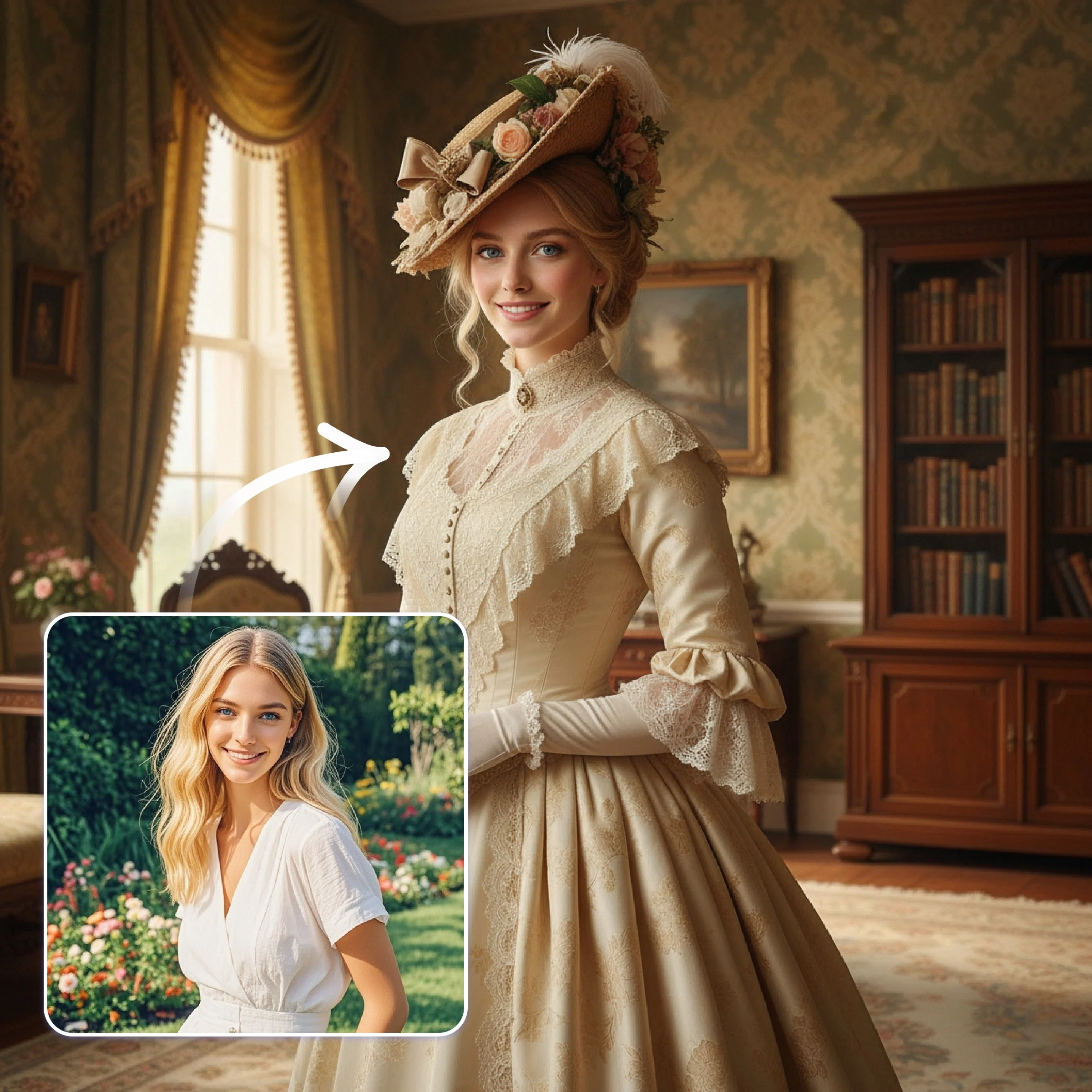 One-Click Multi-Era Portraits