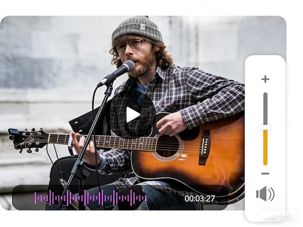 Volume Amplification with Custom Control