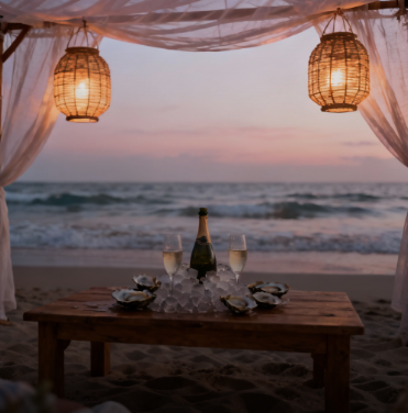 Beach Lantern Dinner