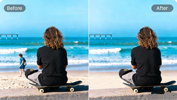 Travel Photo Cleanup Examples